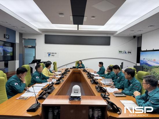NSP통신-오수미 부군수 주재로 집중호우 대비 긴급 대책회의 (사진 = 구례군청)