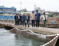 [NSP PHOTO]이강덕 포항시장, 구룡포·장기 현장점검...어촌관광·스마트 양식 현안 챙겨