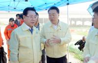 [NSP PHOTO]김영록 지사, 집중호우 대비 현장 대응 총력…도민 안전 최우선