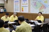 [NSP PHOTO]진교훈 강서구청장, 풍수해 대비 긴급 대체회의…선제적 대응 강조