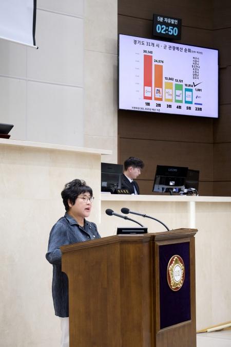 NSP통신-5분 자유발언하는 장정순 용인시의원. (사진 = 용인특례시의회)