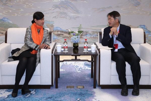 NSP통신-고양시 UCLG ASPAC 유치제안을 위한 버나디아 사무총장 면담(2023.11.13.) (= 고양시)