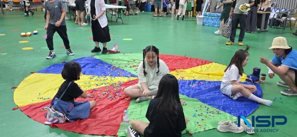 NSP통신-구미시는 지난 19일 복합스포츠센터에서 어린이가 구미를 칠하다를 주제로 2025년 인문도시 구미 어린이 인문축제를 성황리에 개최했다. (사진 = 구미시)