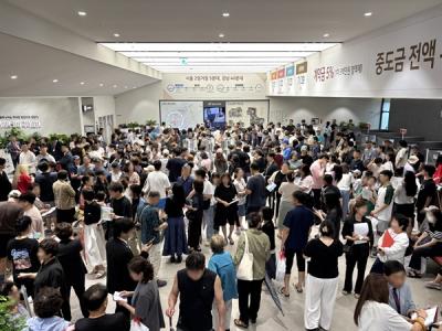 [NSP PHOTO]현대건설, 힐스테이트 회룡역파크뷰 분양 시작