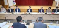 [NSP PHOTO]김정기 대구광역시장 권한대행 행정부시장, 간부회의 주재...호우피해 지원 총력 지시