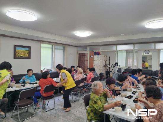NSP통신-삼계탕 나눔 행사 (사진 = 광양시청)