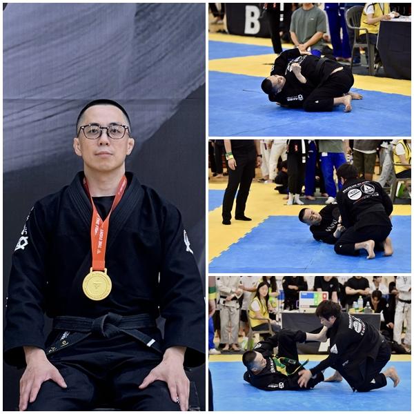 NSP통신-지난 19일 신한대학교 은혜관에서 개최된 제 4회 더 파이트 주짓수 챔피언쉽에서 공동우승으로 입상한 아이기스 주짓수 이상곤 관장.