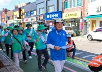 [NSP PHOTO]장흥군, 정남진 장흥 물축제 손님 맞이 친절 캠페인 전개