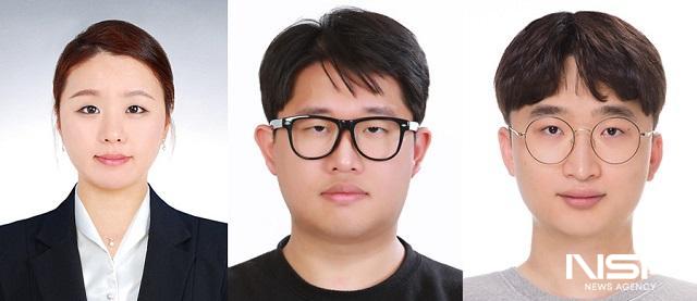 NSP통신-사진 왼쪽부터 김태희 교수, 오세진 씨, 이한준 씨. (사진 = 원광대학교)