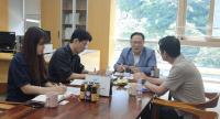[NSP PHOTO]박재용 경기도의원, 외국인 노동자 쉼터 환경개선 논의
