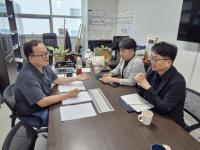 [NSP PHOTO]임창휘 경기도의원, 탄소중립산단·모듈러주택 확대 논의