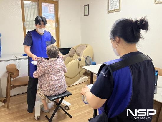 NSP통신-흉부 X선 촬영 검진 (사진 = 구례군청)