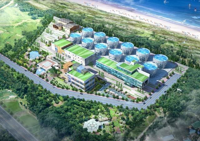 NSP통신-스마트 육상연어양식단지 조감도 (사진 = 양양군)