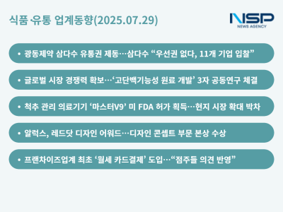[NSP PHOTO]식품유통 업계동향불안한 광동과 군침 도는 풀무원동화약품 등매일세라젬쿠팡 글로벌 경쟁력
