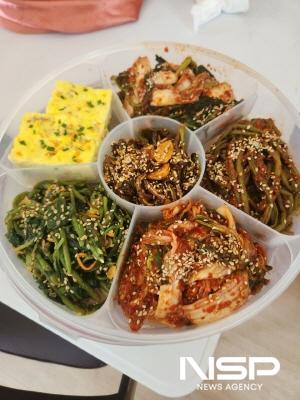NSP통신-배달된 반찬 (사진 = 광양시청)