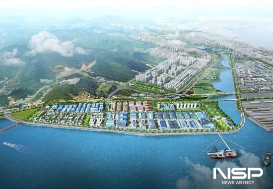 NSP통신-황금일반산업단지 조감도 (이미지 = 광양만권경제자유구역청)