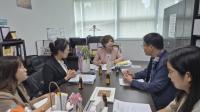 [NSP PHOTO]정경자 경기도의원, 도교육청 학교급식과 간담회 개최