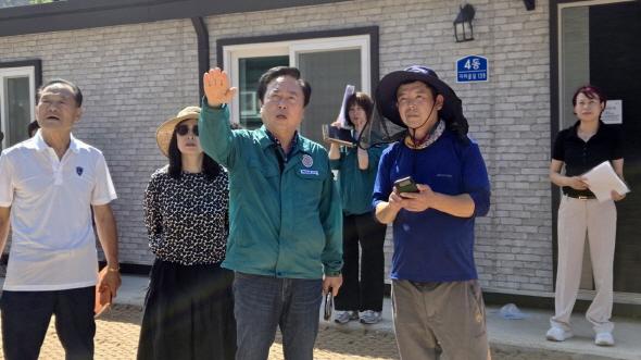 NSP통신-안동시 폭염․호우 대응 선진이동주택 현장점검 완료, 3주간 밀착형 현장 대응으로 이재민 안전 확보 및 생활 불편 해소 (사진 = 안동시)