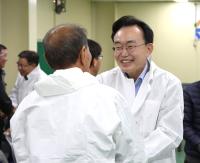 [NSP PHOTO]나주시,  축산농가에 폭염 장기화 대비 고온 스트레스 완화제  긴급 지원