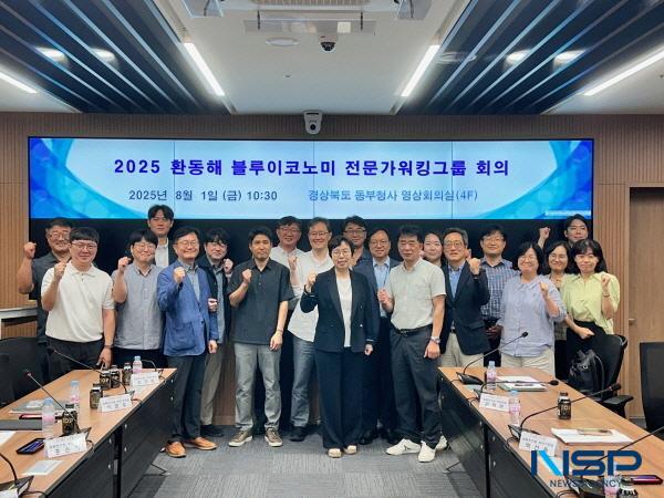 NSP통신-경상북도는 1일 경상북도 동부청사에서 지속 가능한 해양 기반 경제(블루 이코노미) 실현을 목표로 다양한 정책 발굴과 논의를 위해 해양 관련 전문가들과 함께 첫 회의를 개최했다. (사진 = 경상북도)