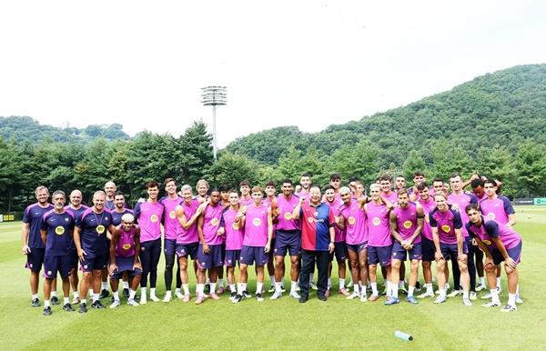 NSP통신-세계적 명문 FC바르셀로나 (사진 = 파주시)