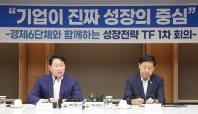 [NSP PHOTO]구윤철 부총리 겸 기획재정부 장관, 성장전략 TF 1차 회의서 배임죄 전환 제시