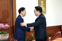 [NSP PHOTO]우원식 국회의장, 구윤철 경제부총리·조현 외교부장관 접견
