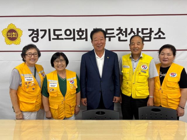 NSP통신-6일 동두천상담소에서 임상오 경기도의회 안전행정위원회 위원장이 대한적십자봉사회 경기도협의회와 정담회를 개최했다.