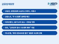[NSP PHOTO][금융업계동향]금융권, 짐을 지고 달려야…노조는 총파업 예고