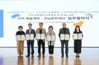 [NSP PHOTO]순천대, 전남문화재단과 손잡고 지역예술인 양성 나선다
