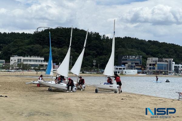 [NSP PHOTO]포항시, 사회배려계층 아동 600명 대상 해양레포츠 체험교실 운영