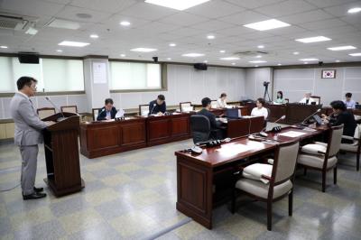 [NSP PHOTO]수원시의회 수원컨벤션센터 이사장 후보자 인사청문회 개최