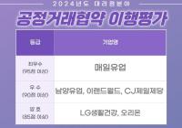 [NSP PHOTO]5년 연속 대리점 분야 공정거래협약 이행평가 최우수
