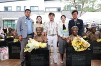 [NSP PHOTO]김진명 경기도의원, 일본군 위안부 피해자 기림의 날 행사 참석