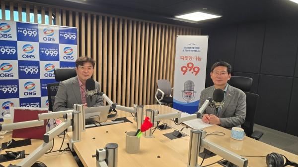 NSP통신-이상일 시장이 11일 OBS 라디오에 출연해 용인시가 추진 중인 고령사회 대응 정책 등을 소개했다. (사진 = 용인특례시)
