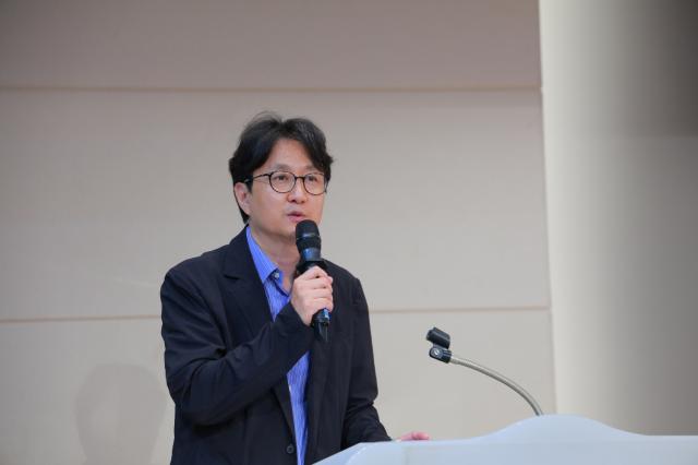 NSP통신-정재상 원광디지털대 동양학과 학과장이 개회사를 하고 있다. (사진 = 원광디지털대학교)