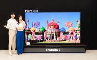 [NSP PHOTO][써볼까]삼성 마이크로 RGB TV…115형 대화면·색재현력과 명암 표현력 향상