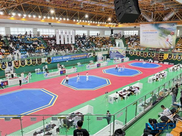 NSP통신-대한민국 태권도의 미래를 이끌 2025 경찰청장기 전국단체대항태권도대회 및 무도대회가 12일부터 오는 21일까지 10일간 영천시 3개 경기장(영천체육관, 생활체육관, 최무선관)에서 개최된다. (사진 = 영천시)