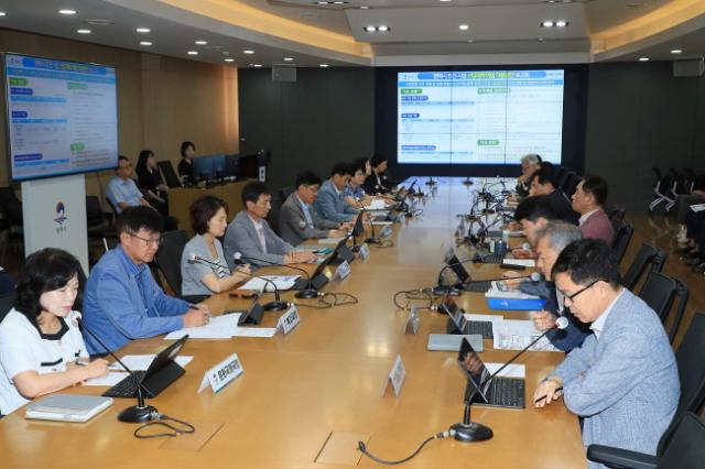 NSP통신-평택시가 13일 시청에서 추진사업 산업재해 예방 대응방안 보고회를 하고 있다 (사진 = 평택시)
