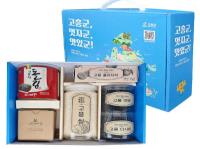 [NSP PHOTO]고흥군 농수산물 꾸러미 답례품…기부자 만족도 높아