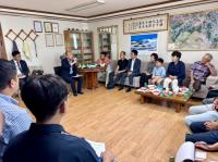 [NSP PHOTO]이영희 경기도의원, 모현읍 오산리 국도43호선 보도육교 설치 민원현장 방문