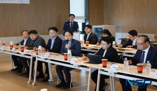 NSP통신-경북 자동차부품기업 현장 간담회 모습 (사진 = 경산상공회의소)
