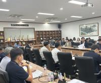 [NSP PHOTO]대구경북경제자유구역청, 영천 대달산업 화재사고 관련 대책회의 가져