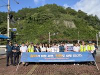 [NSP PHOTO]순천경찰서 서면파출소, 기초질서 확립·보이스피싱 예방 캠페인