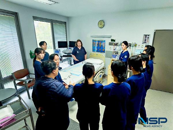 NSP통신-영진전문대학교는 2025년 해외선진기술교육연수의 일환으로 간호학과 재학생들을 호주로 파견, 글로벌 현장학습 프로그램을 성공적으로 마쳤다고 14일 밝혔다. (사진 = 영진전문대학교)