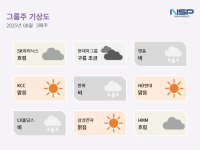 [NSP PHOTO][그룹주기상도]LX홀딩스비·HMM흐림