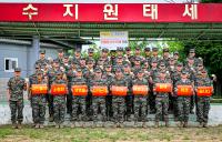 [NSP PHOTO]해병대 제2사단 군수대대, 광복절 맞아 헌혈증 815장 기부…생명나눔 실천