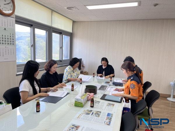 [NSP PHOTO]성주군 보건소, 신속대응반 유관기관 협력 간담회 실시