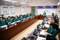 [NSP PHOTO]구미시, 을지연습 전시현안 토의...드론 테러 대응 모의