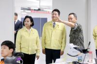 [NSP PHOTO]김진경 경기도의회 의장, 을지연습 근무자 격려 방문